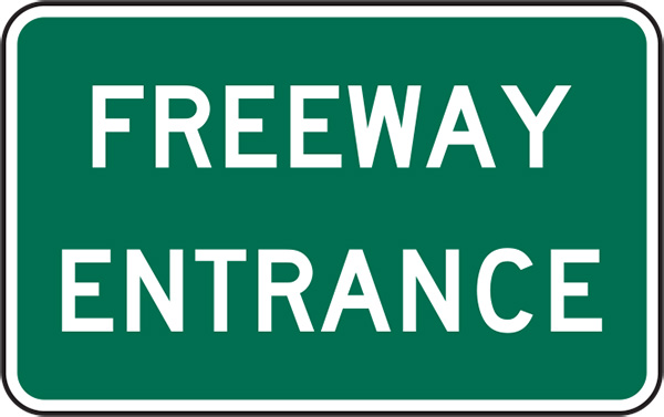 Freeway Sign